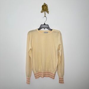 Vintage Gloria Sachs Cashmere Sweater L